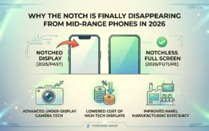 Disappearing From Mid-Range Phones