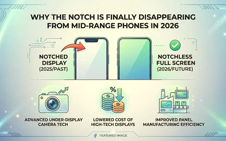 Disappearing From Mid-Range Phones