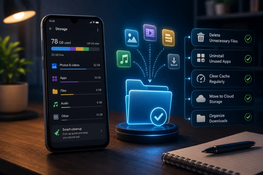 Managing Storage visual 
