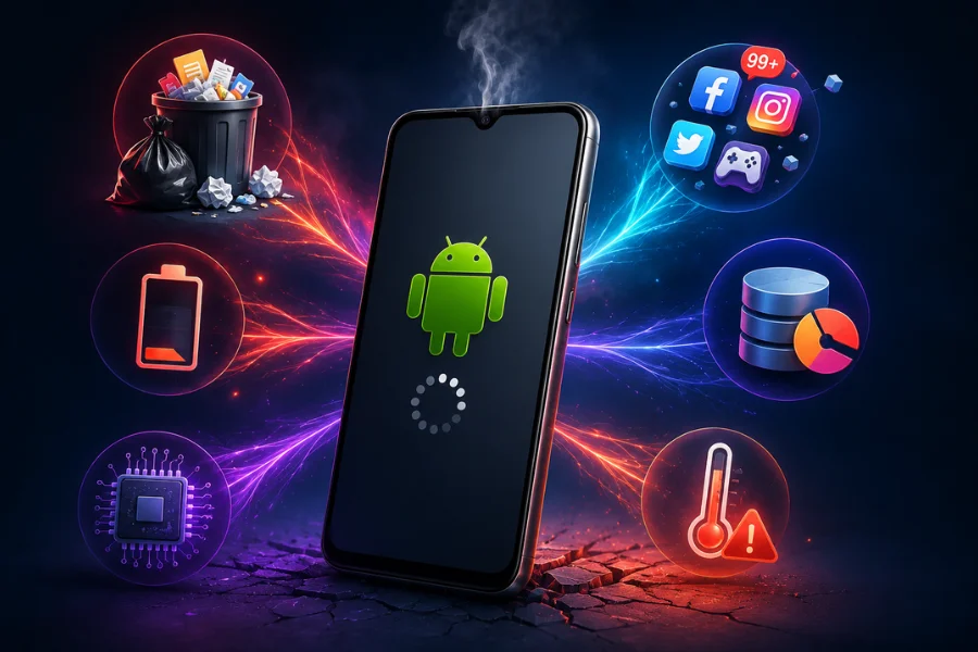 Why Android Phones Slow Down in the First Place