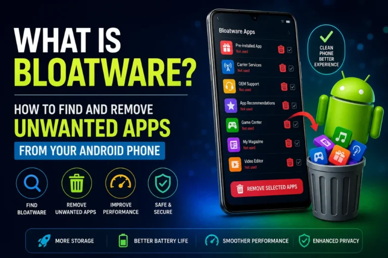 What is Bloatware? How to Find and Remove Unwanted Apps From Your Android Phone