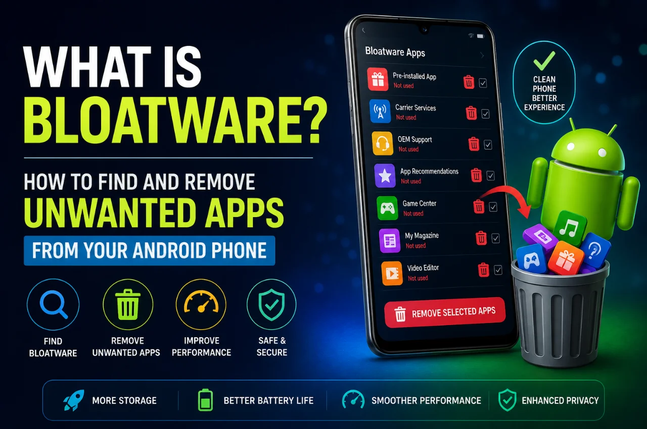What is Bloatware? How to Find and Remove Unwanted Apps From Your Android Phone