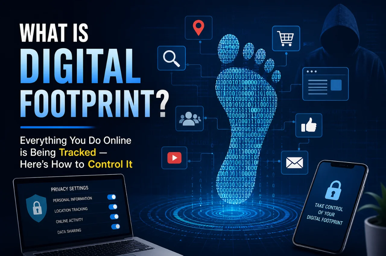 What is Digital Footprint? Everything You Do Online is Being Tracked — Here's How to Control It